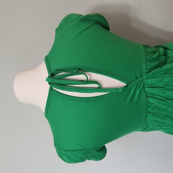 Derek Heart Green Short Sleeve Top - Picture 10 of 14